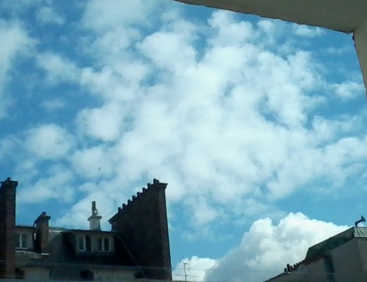 Coin de ciel / obtus dans le ciel