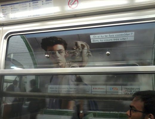 affiche RATP fraude